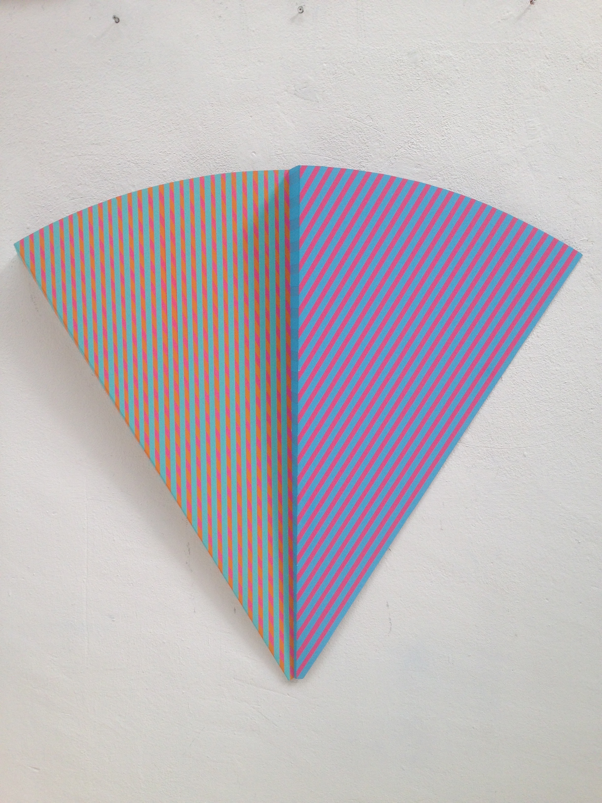 "PLAFONA II", Edgar Diehl,  96 x 102 x 6 cm, Acryl on Alumium