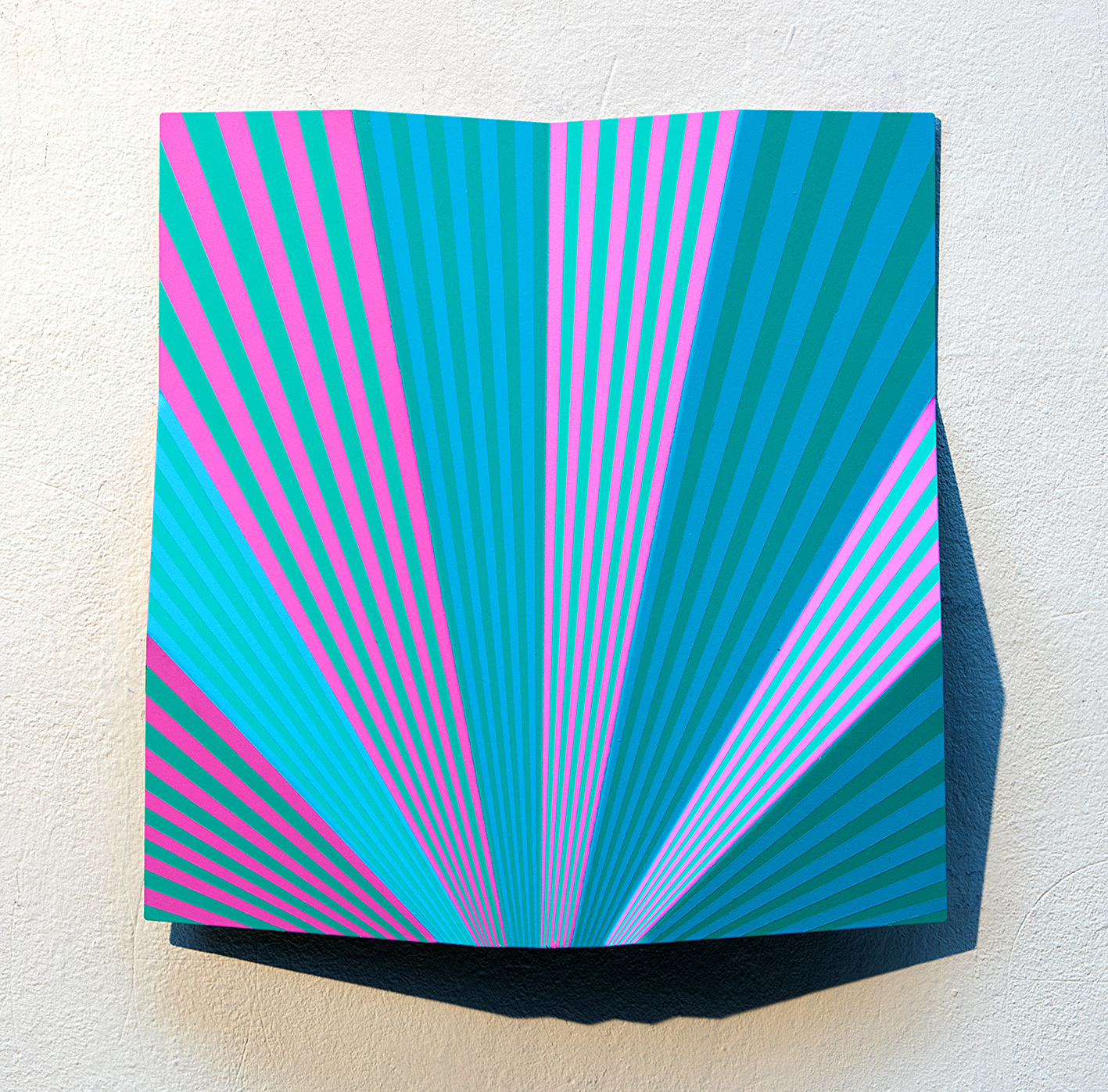 17/15,"JUPITER LII", 50x50cm, Acrylic/ Alumiumtin