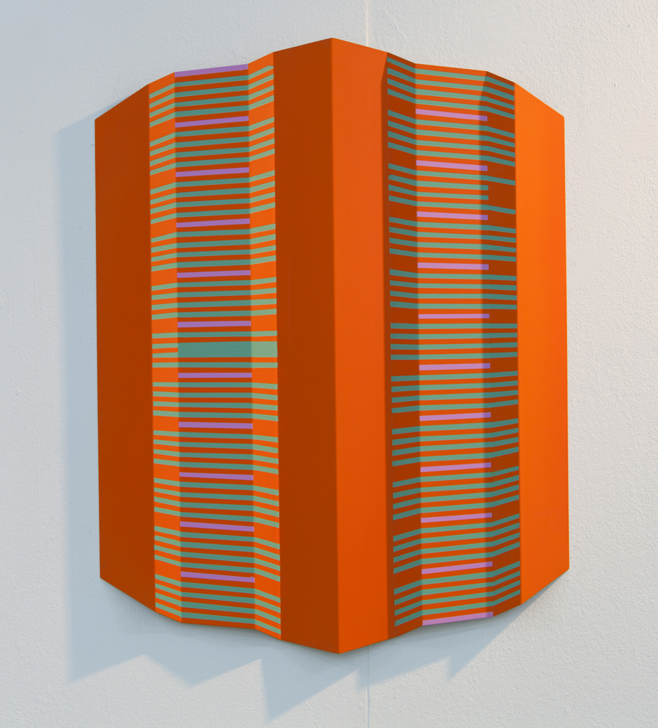 MSE XIII, 2012, 92x 71x 5cm, Acryl auf Alublech,  Edgar Diehl