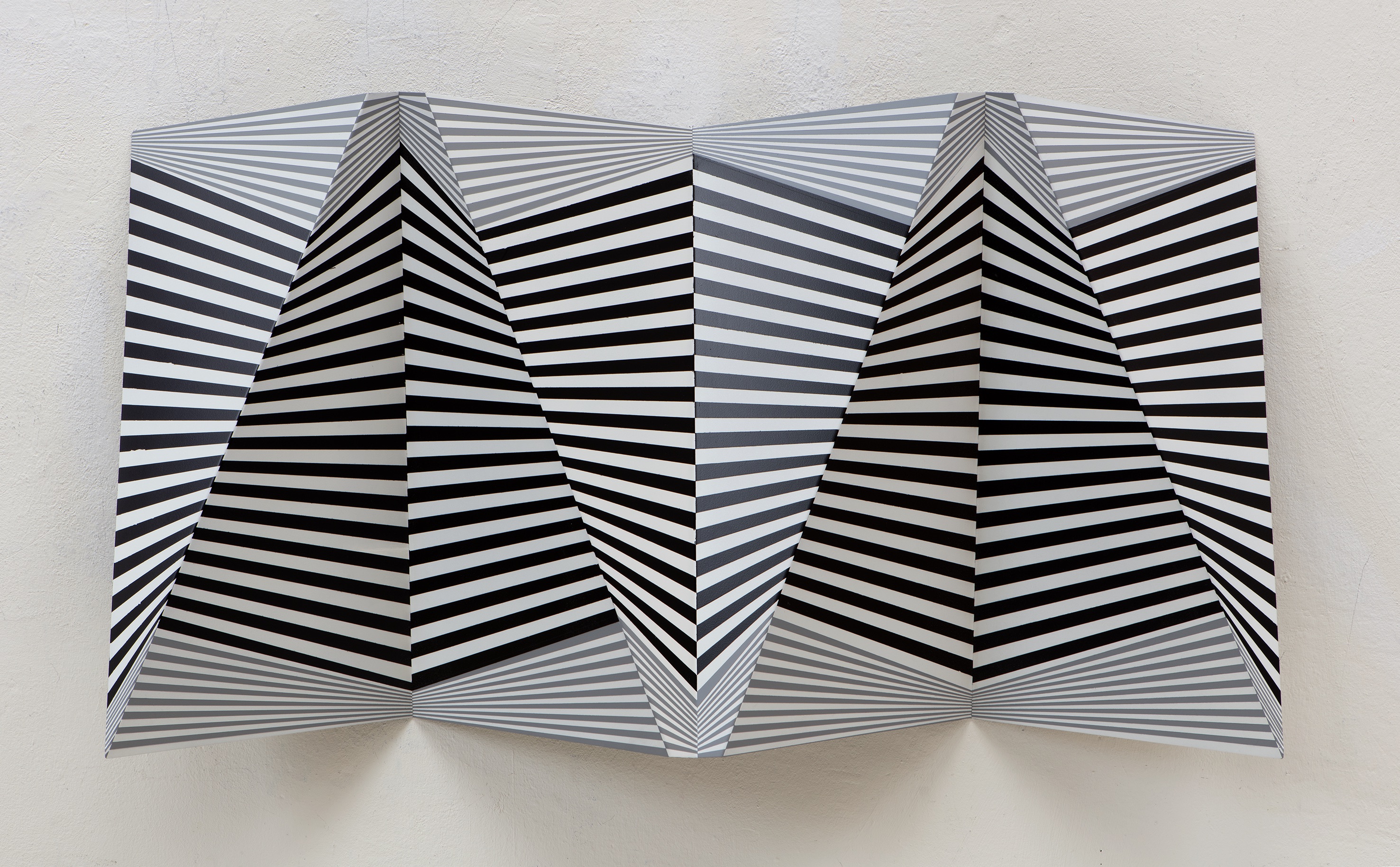 Edgar Diehl, "PRAVITAS VEXILLA", relief, acryli/aluminium, Non Objective Art,