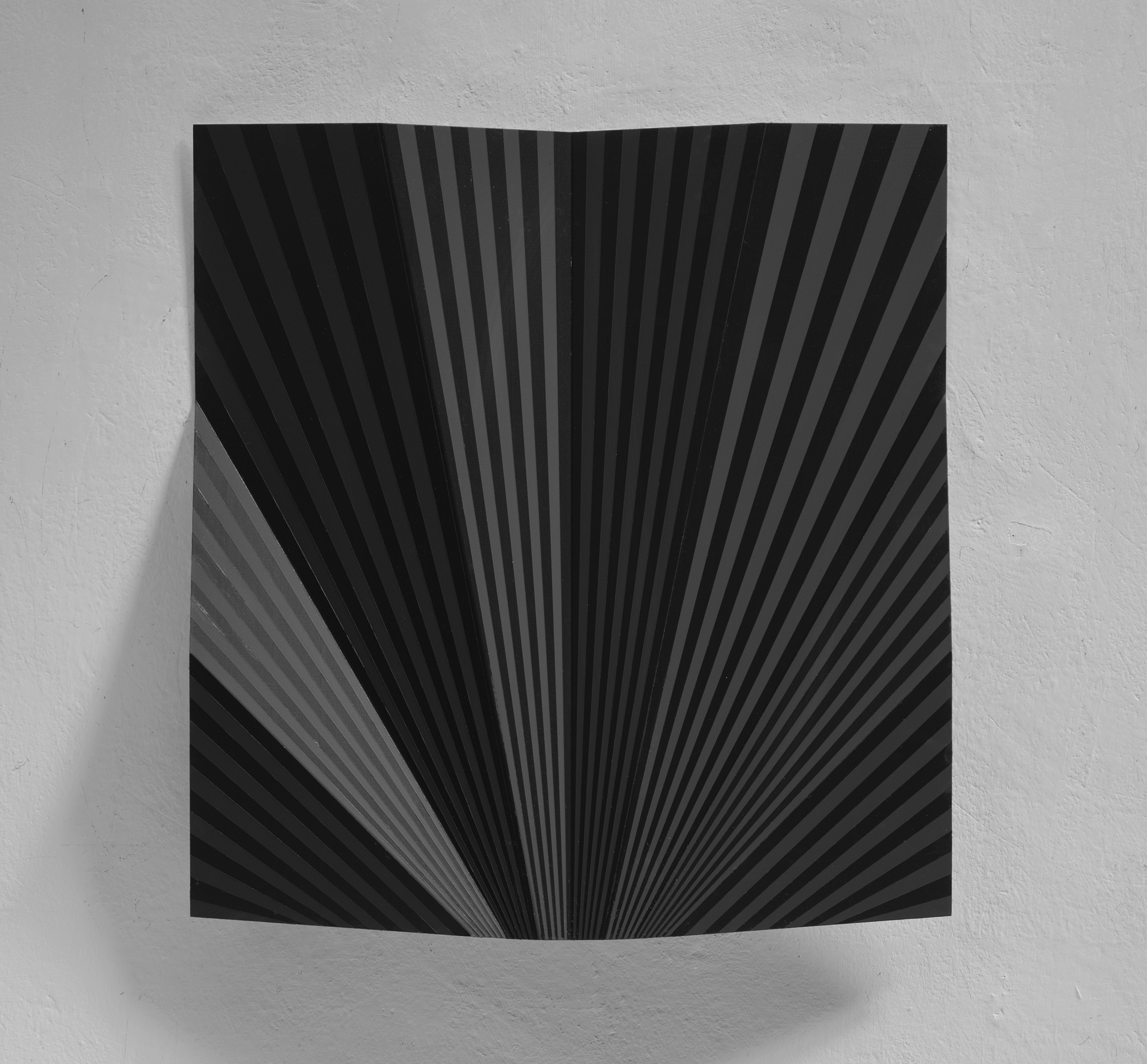 Edgar Diehl SATURN X, 70 x 70 x 7 cm, acrylic / formed aluminium