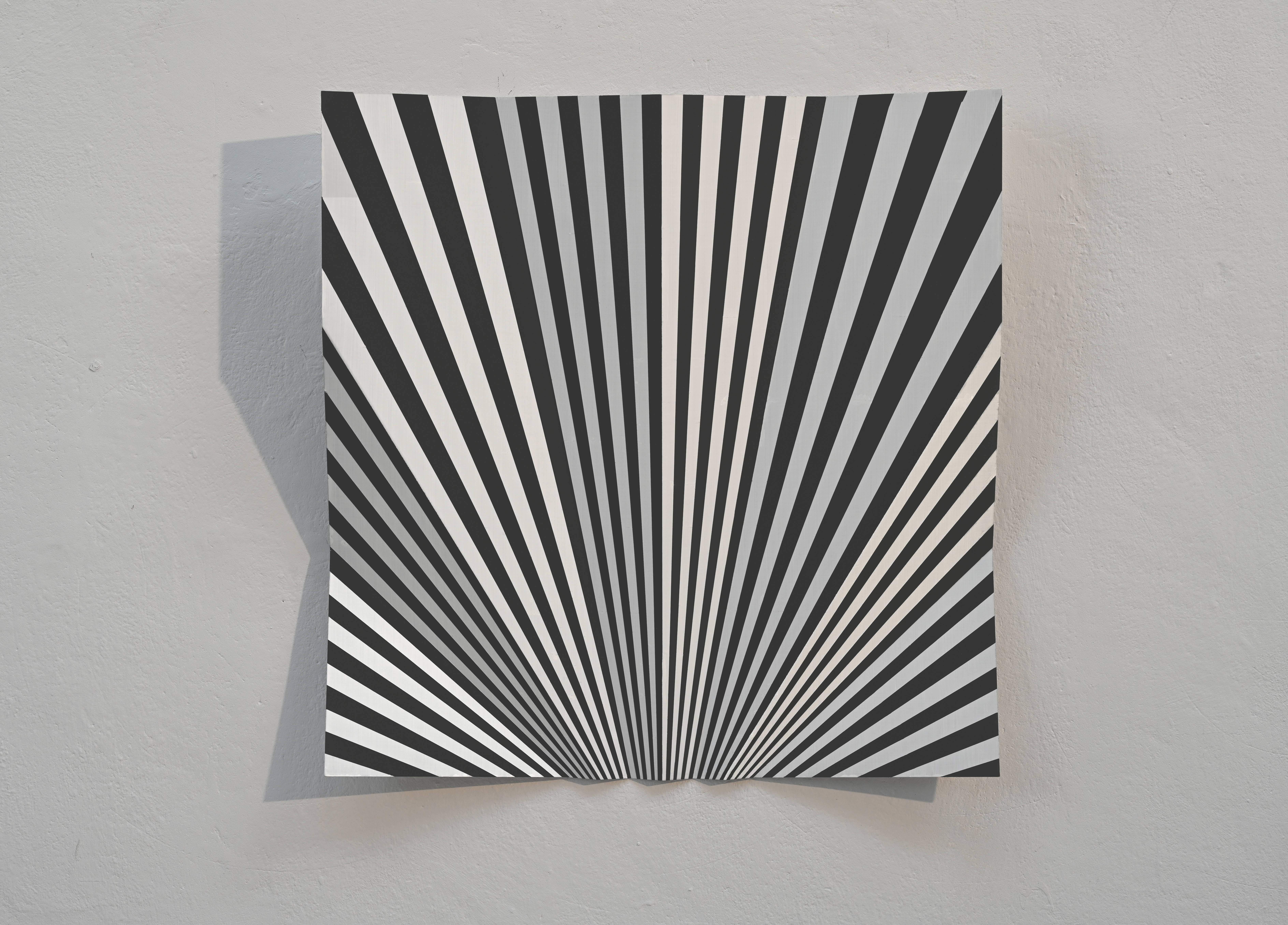 Edgar Diehl, SIRIUS VII, 74x74x7cm, acrylic / formed aluminium 