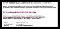 3 -11  May 2014, "25 YEARS CONNY DIETZSCHOLD GALLERY", HONG KONG